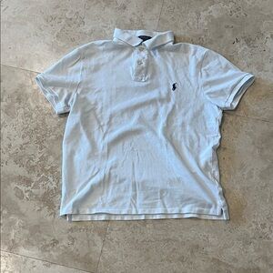 Men's White Custom Slimfit Polo Shirt